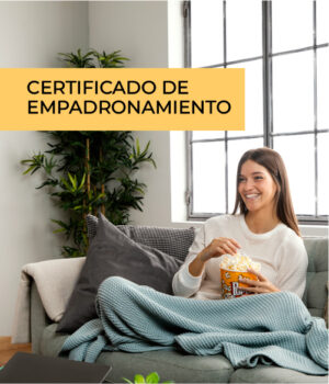 Certificado de empadronamiento