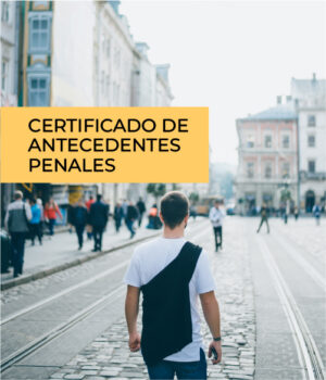 Certificado de antecedentes penales